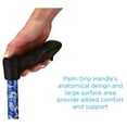 thumbnail image 3 of Medical Products Palm Grip Orthopedic Handle Walking Cane for Left Hand, Lightweight and Adjustable, Color Black, 3 of 5