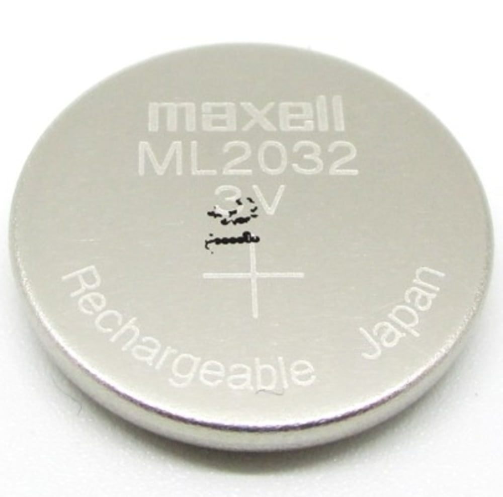 Maxell ML2032 rechargeable pile bouton remplace CR2032 Bios Batterie Recharge 