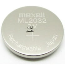 Maxell ML2032 2032 One Single Lithium Rechargeable Coin Cell Battery 3V Japan