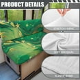 thumbnail image 6 of FOR U DESIGNS Star Marble Green Print 2 Pack RV Dinette Cushion Covers Stretch Camper Cushion Slipcover Non-Slip RV Couch Cover Sofa Slipover for Travel Trailer Couch, 6 of 7