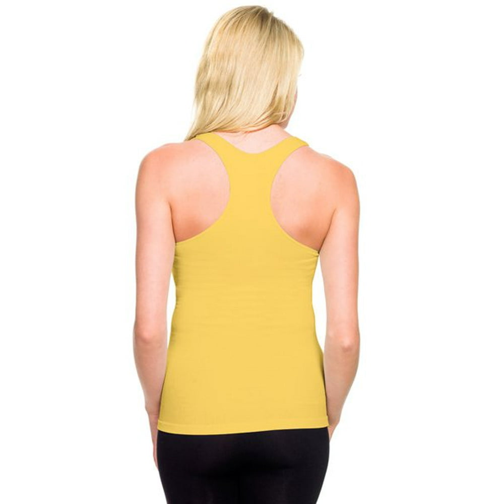 Skinnytees Skinny Tees Racerback Ribbed Tank 124