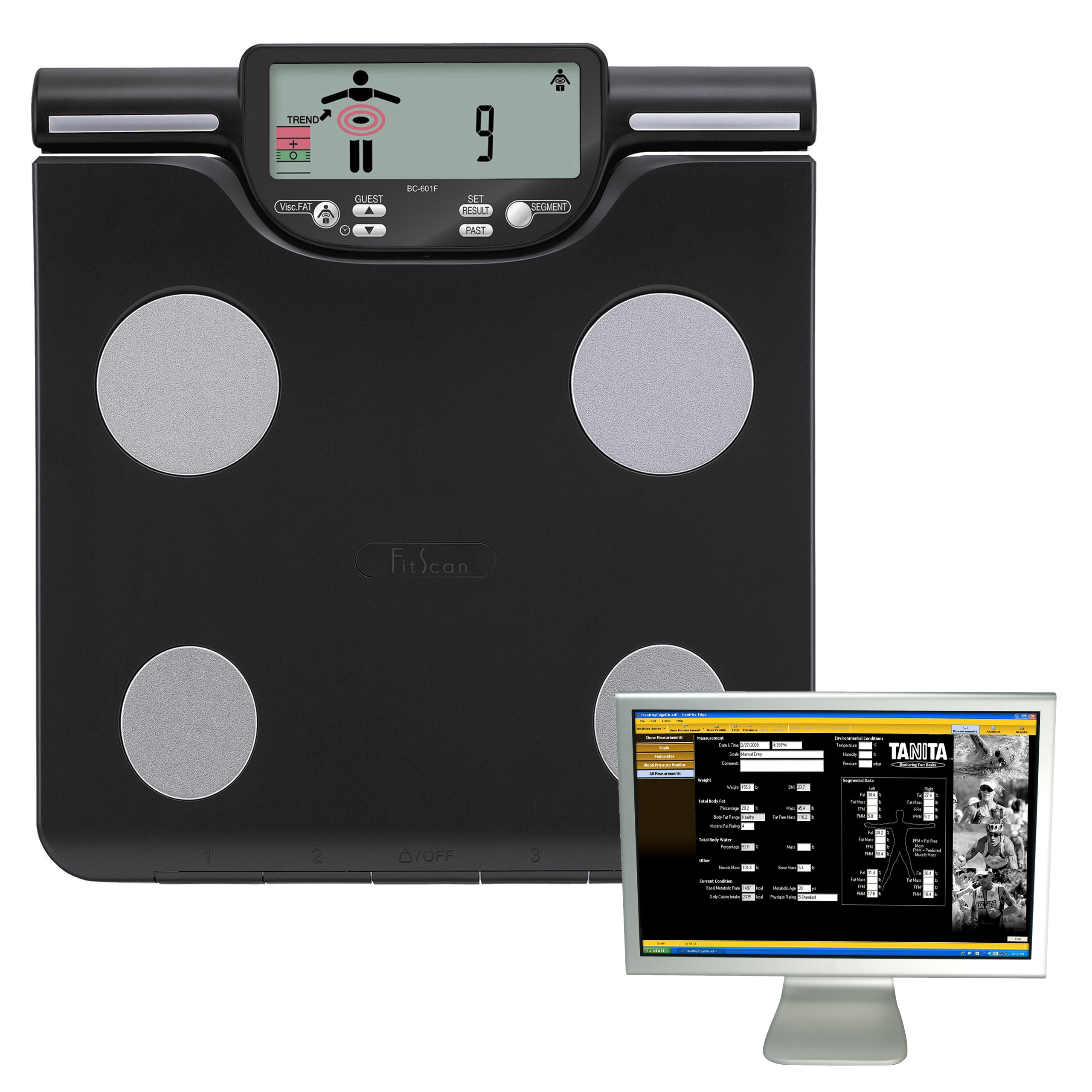 BF-679F FitScan Body Fat / Body Water Monitor with Athlete Mode