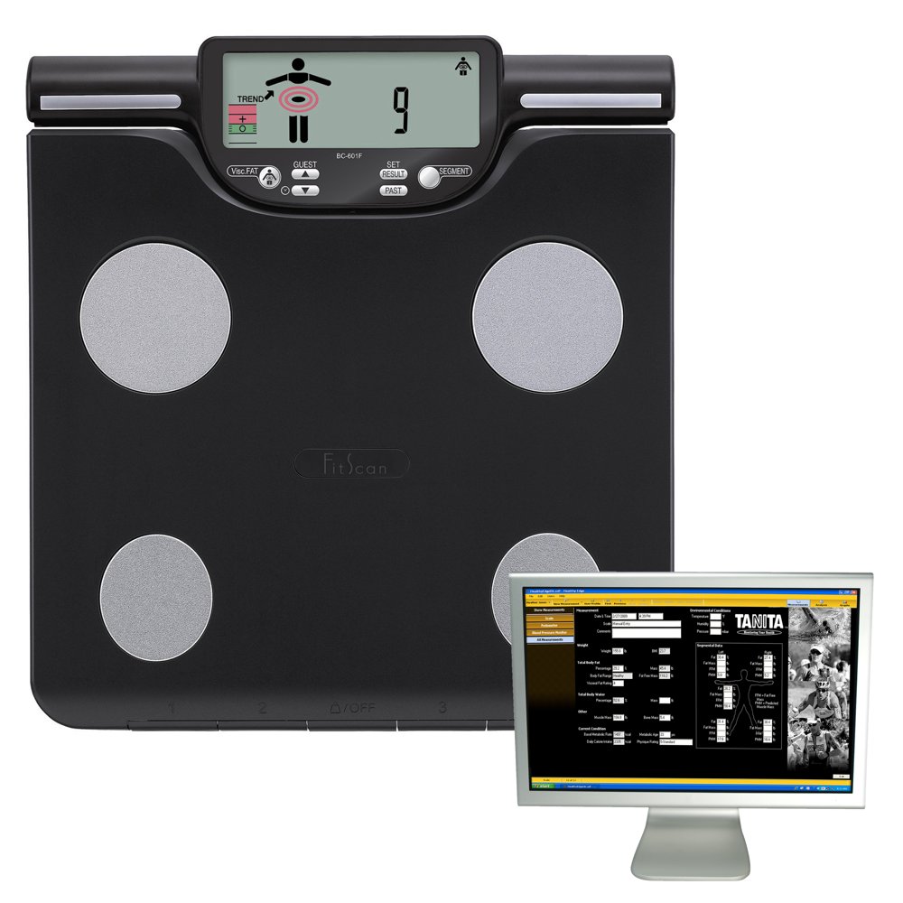 Tanita BC601FS FitScan Segmental Body Composition Monitor with SD Card