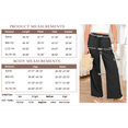 thumbnail image 6 of ANRABESS Womens Casual Wide Leg Pants Elastic Waist Drawstring Lightweight Flowy Beach Palazzo Pants with Pockets, 6 of 8