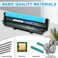 thumbnail image 3 of NineLeaf Compatible Imaging Drum Unit Replacement for HP 126A CE314A work for Laser Jet CP1025 CP1025nw Pro M275nw Color MFP M175nw M176nw M177fn M177fw Printer (Black/Color, 2 Pack), 3 of 6
