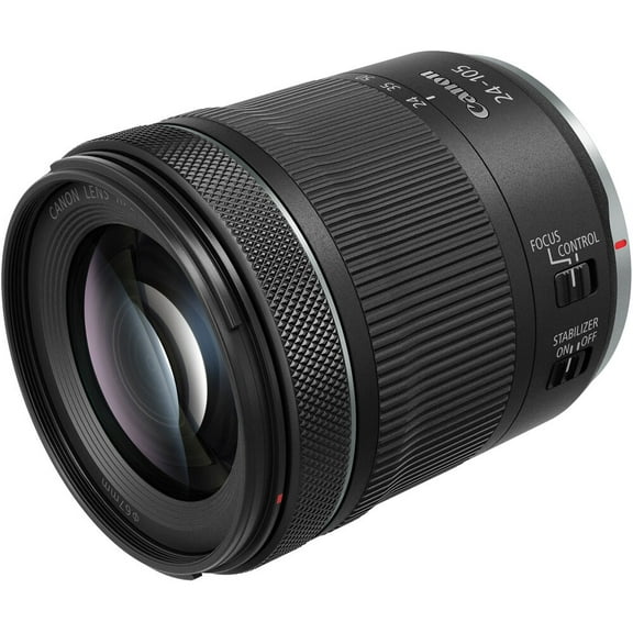Canon RF 24-105mm f/4-7.1 IS STM Lens Accessory Bundle with Filter Set, Black, 3-Piece (International Version)