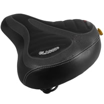 ELAYARD Black Spring Saddle Seat for Electric Bikes and All Types Comfortable Replacement