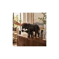 thumbnail image 4 of 20" x 13" Gray Polystone Elephant Sculpture, by DecMode, 4 of 14
