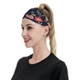 thumbnail image 4 of Wukai Flower Sports sweatband,Men & Women Sweatband Headband for Running, Cross Training, Racquetball, Working Out, 4 of 7