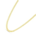 thumbnail image 5 of JewelStop 14K Yellow Gold 4.7mm Bismark Chain 16 Inches, Pear Shaped Lobster Clasp - 3.4gr., 5 of 6