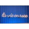 thumbnail image 3 of Glowneon La Vie En Rose Neon Sign, Home Wall Decor, 3 of 4