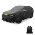 thumbnail image 1 of Funda para Automóvil Unique Bargains para Dacia Duster 2010-2023 210D-PU Exterior Funda Completa para Automóvil a Prueba de Agua, Viento, Sol y Nieve con Cierre de Puerta del Conductor Negro, 1 of 1