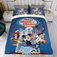 thumbnail image 4 of La Casa de Ratón de Disney Conjunto de sábanas temático, trío de piezas, cómodo y amigable con la piel, diseño único, regalo de decoración para el hogar para familiares, amigos y fans, 90 cm * 190 cm, 4 of 6