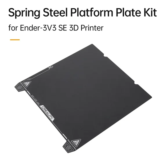 Creality Spring Steel Platform Plate Kit Pei Build Plate Kit For Ender 3 V3 Se