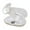 White, variant on Hiroekza Wireless Earbuds Wireless Bluetooth Earphones Open End Non in Ear HD Call Digital Display Earphones Ear Buds Wireless Bluetooth Earbuds