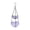 Purple#0, variant on Double Layer Bird Feeder Hanging Bird Feeder with Water and Tray Plastic Garden Decoration for Attracting Birds Blue or Purple Outdoor Feeder for Yard Patio or Courtyard