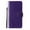 Purple, variant on TECH CIRCLE for Apple iPhone 16 Case 6.1" 2024 - PU Leather Flip Wallet Phone Case with Credit Card Holder Slots & Stand Function, Lightweight Slim Cute Butterfly Folio Cover with Lanyard, Rosegold