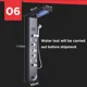 thumbnail image 3 of Sistema de torre de panel de ducha Led de acero inoxidable Plateado, 3 of 3