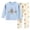 style-01 Blue, variant on Gubotare Pjs for Toddler Girls Baby Pajama Sets Snug fit Cooling Pjs for Girls Boys Kids Toddler, Cool-touch Sleepers Sleepwear Size 3T 4T (Navy,3-4 Years)