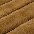 thumbnail image 4 of Bouclair Ochre Cougar Faux Fur Throw 60 X 50 in (152.4 X 127 cm), 4 of 4