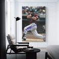 thumbnail image 3 of Autographed Jeff Bagwell Poster Wall Art Poster Gifts Bedroom Prints Home Decor Hanging Picture Canvas Painting Posters 16x24inch(40x60cm), 3 of 6