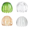 thumbnail image 6 of Glass Flower Shape Lamp Shade Cafe Restaurant Design Glass Texture Suitable for Cozy Living Room Bedroom Decorating, 6 of 8