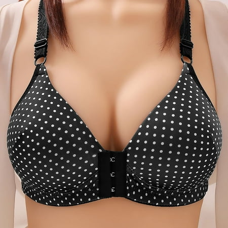 Summer Savings Clearance 2025! itsun Womens Bras Plus Size  Bras for Women  Women s Nursing Bra Maternity Sleeping Underwear Large Size Daily Bra Black 38/85