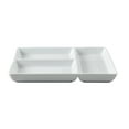 thumbnail image 4 of Better Homes & Gardens White Porcelain Rectangular Divided Tray, 9 x 10, 4 of 5