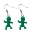 thumbnail image 1 of Pendientes Muñeca Multicolor Cute Doll Earrings Popular Funny Fashion Earclips, 1 of 2