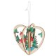 thumbnail image 2 of Innovadora decoración colgante de árbol de Navidad DIY decoración de adornos navideños 3D (muñeco de nieve en forma de corazón), 2 of 9