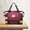 Red#2852, variant on Foldable Travel Duffel Bag 40x34x20cm Lightweight Nylon Carry On Tote with Luggage Sleeve, Water-Resistant Weekender for Women, Gym Sports Overnight