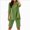 W68-Light Green, variant on Women Spring And Summer Short Sleeves Split Shorts 2PC Casual Set Tracksuit Pajamas