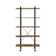 thumbnail image 3 of DeeHome ACME Nefo Bookcase in Rustic Oak & Black Finish OF00172, 3 of 3