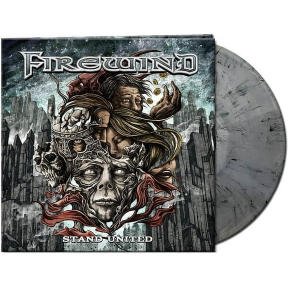Firewind - Stand United - Silver/white/black Marbled - Music & Performance - Vinyl
