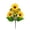 A, variant on Artificial Sunflower Bouquet, Faux Sunflower Arrangement for Home Decor Living Room Dining Table Centerpiece, Photography Props, Realistic Petal Texture, 6 Flower Shapes, 1 Artificial Flower