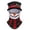 White, variant on QIUXUJ - 1pc Face Mask Christmas Ski Cute 3D Print (#D)