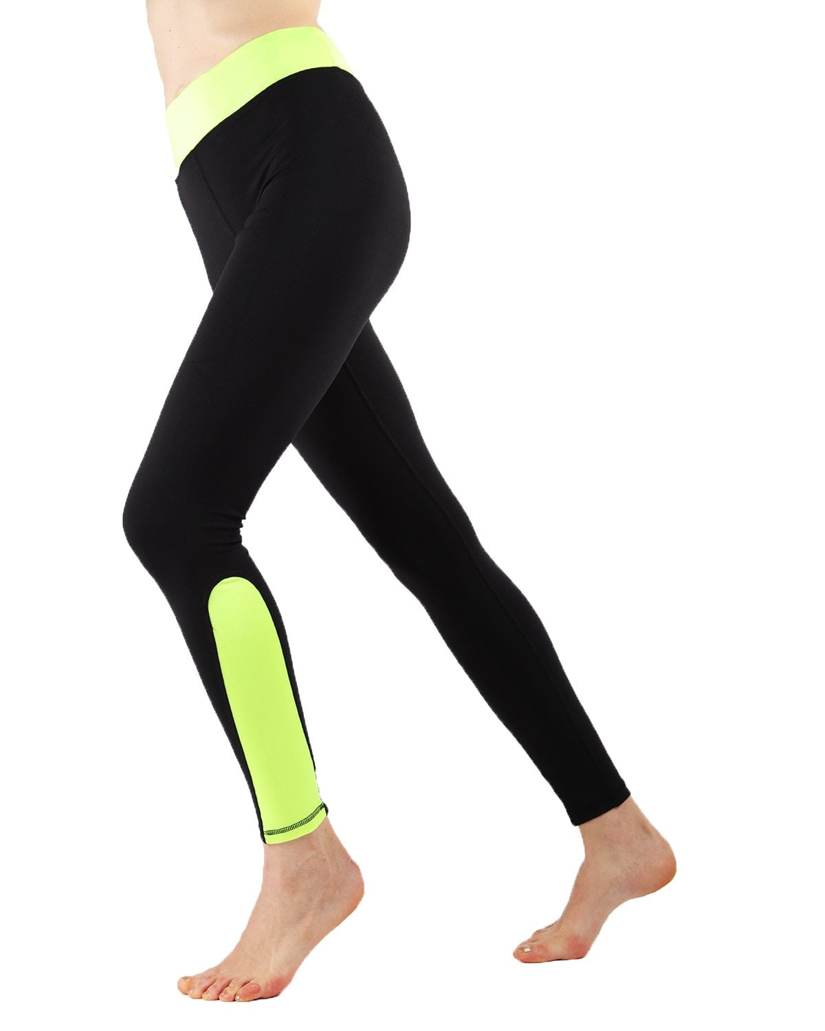 MeMoi Highlighter Athletic Leggings 
