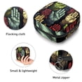 thumbnail image 3 of Praying Hands Storage Bag for Sanitary Napkins - Velvet, Sponge, and Oxford Fabric Period Pouch Organizer 4.7x6.6x6.6 in., 3 of 6