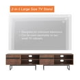 thumbnail image 5 of WAMPAT Modern TV Stand for up to 85 inch 2 in 1 Entertainment Center TV Console with Storage Cabinets Media Console for Living Room, 5 of 6