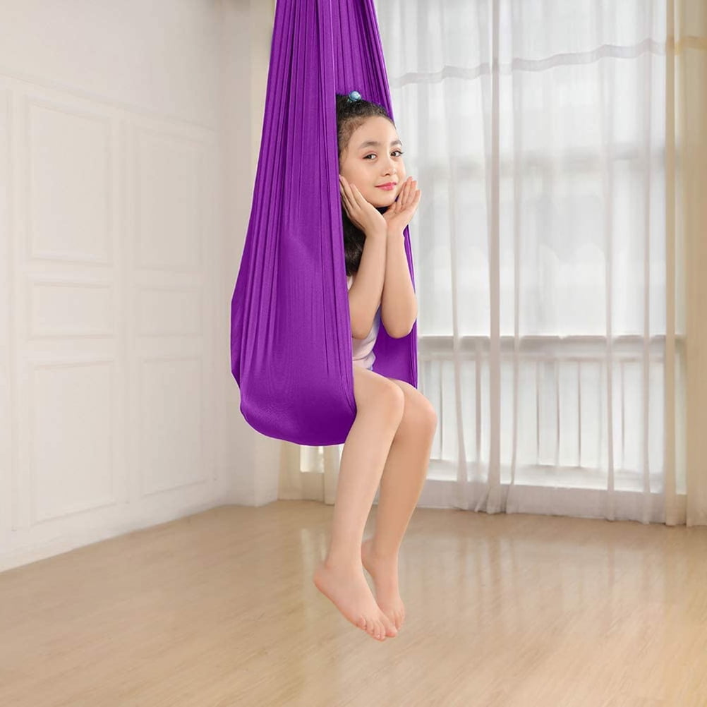 Indoor Therapy Swing for Teens Soft Hammock Swing with Special Needs for Children Yoga Sensory Integration Outdoor Camping
