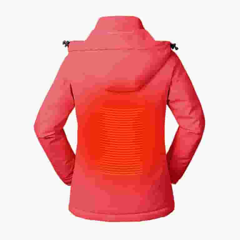 【お買い得!】 with Coat Heated Causal Women's YOUSNH 3 4 Level Heating WorkUtility&SafetyClothing