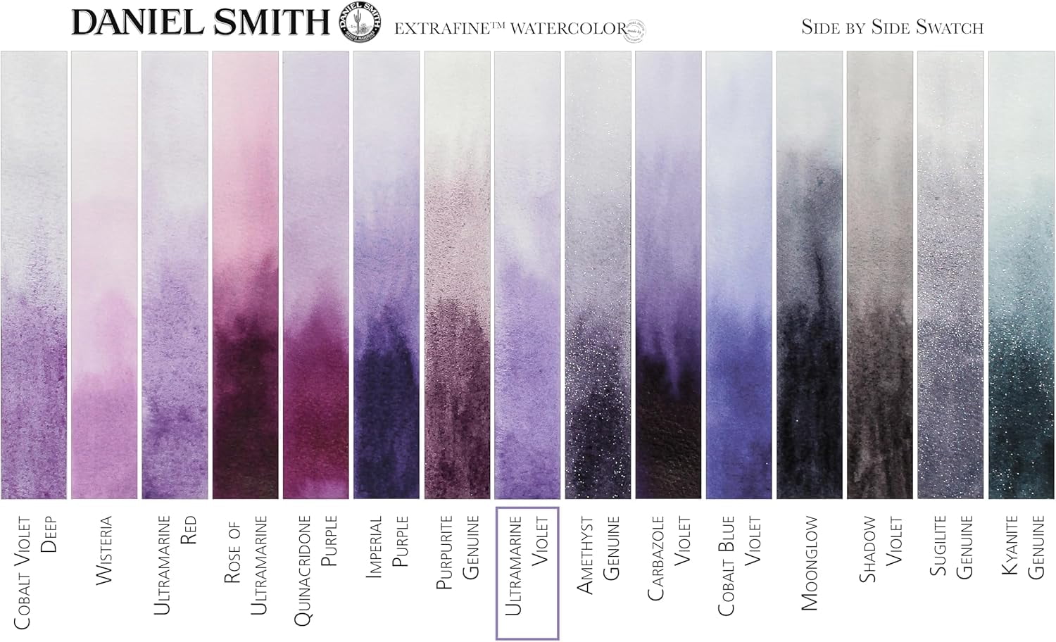 JJEAN-Daniel Smith Extra Fine Watercolor Paint, 15ml Tube, Ultramarine Violet, 284600108, 0.5 Fl Oz (Pack of 1)