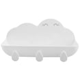 thumbnail image 1 of Estante de nube, estante de ducha con forma de nube, estante de almacenamiento para baño, estantes colgantes, barra, jabonera, jabonera montada en la pared, 1 of 5