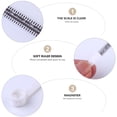 thumbnail image 3 of OULII 1Pc White Plastic Measurement Gauge with Magnifier for Accurate Size Checking, 3 of 8