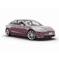 thumbnail image 6 of Rwraps Day of The Dead Memorial Candles Gloss Vinyl Film Wrap 59in x 5ft Vinyl Vehicle Car Film, 6 of 9