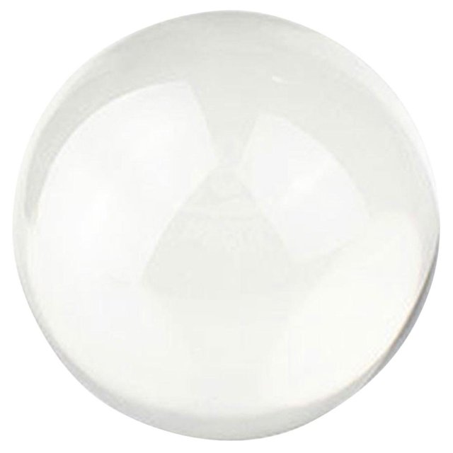 Bola de cristal de rendimiento acrobático Bola transparente Decoración Bola de malabarismo Bola de acrílico transparente Equipo de malabarismo