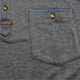 thumbnail image 3 of pstuiky camisetas de hombre, Blusa de manga corta con cuello vuelto, bolsillos y botones de colores lisos para hombre ropa de hombre m, 3 of 7