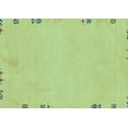 thumbnail image 1 of Ahgly Company Indoor Rectangle Abstract Light Blue Modern Area Rugs, 8' x 12', 1 of 4