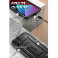 thumbnail image 6 of SUPCASE Unicorn Beetle Pro Series Designed Apple iPhone 12 Mini Case 5.4 Inch (2020 Release), Built-in Screen Protector Full-Body Rugged Holster Case for iPhone 12 Mini (Black), 6 of 10