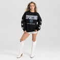 thumbnail image 3 of Women's Gameday Couture  Black Sporting Kansas City Velocity Rhinestone Star Sweatshirt, 3 of 6